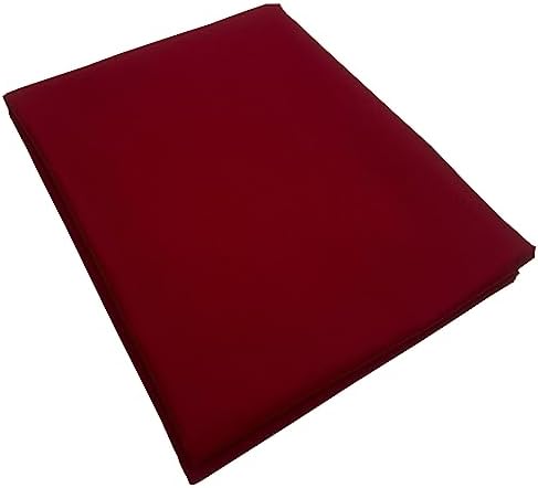 Cotton Quilting Fabric by The Yard for Sewing Width 64" Dark Red