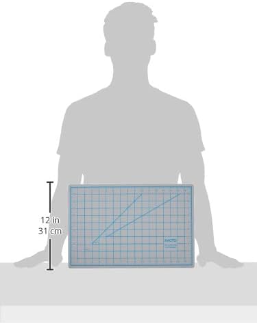 X-Acto X7761 Self-healing cutting mat, nonslip bottom, 1 grid, 12-Inch