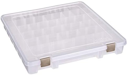 ArtBin Super Satchel Slim Craft Organizer with 20 Dividers, Clear