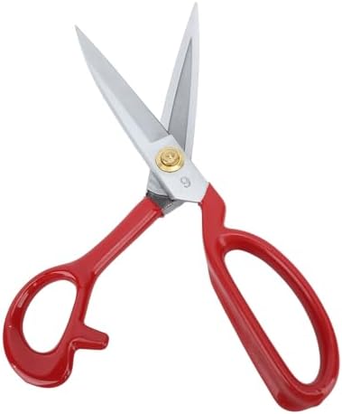 WALFRONT Tailor Sewing Shears, Stainless Steel Fabric Scissors with