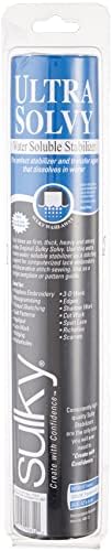 Sulky ULTRA Solvy Water Soluble Stabilizer (12" x 8 yd)