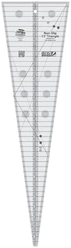 Creative Grids 15 Degree Triangle Quilt Ruler – CGREU1 – Made in USA