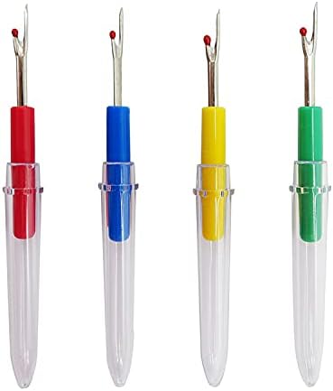 BEADNOVA 4-Piece Seam Ripper Set, 4 Colors