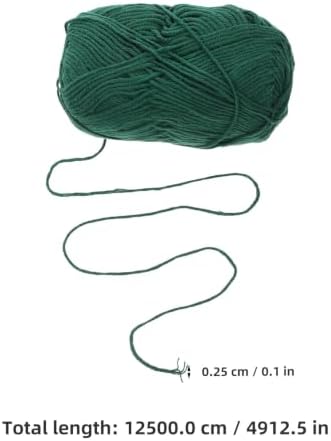 6pcs Yarn Bundle, Acrylic for Knitting and Crochet Crafts Xmas
