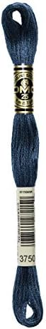 DMC 117-3750 Mouline Stranded Cotton Six Strand Embroidery Floss