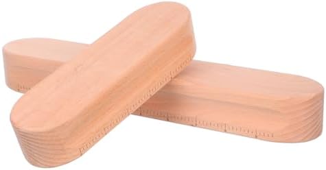 2pcs Wooden Clapper Sewing Tool Seam Pressing and Fabric Ironing