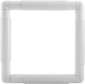 Small Square Embroidery Hoop, 6inch Plastic Cross Stitch Frame Clip
