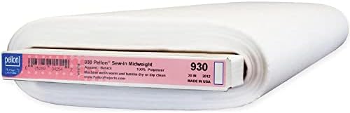 Pellon Sew in Mid-Weight Interfacing Sold by The Yard #930