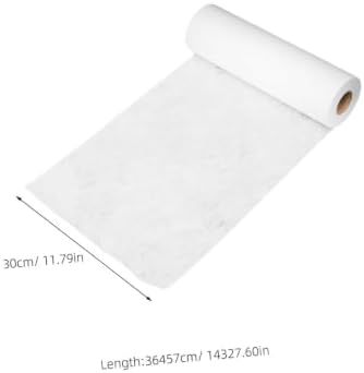 White Single-Sided Fusible Interfacing Fabric for Sewing, 1 Roll