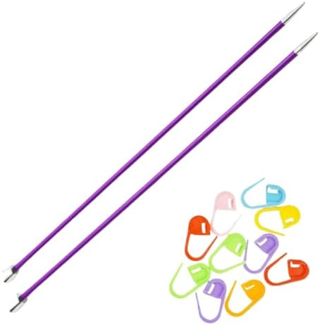 KnitPro Zing 10-Inch US 7 (4.5mm) Straight Single Point Knitting