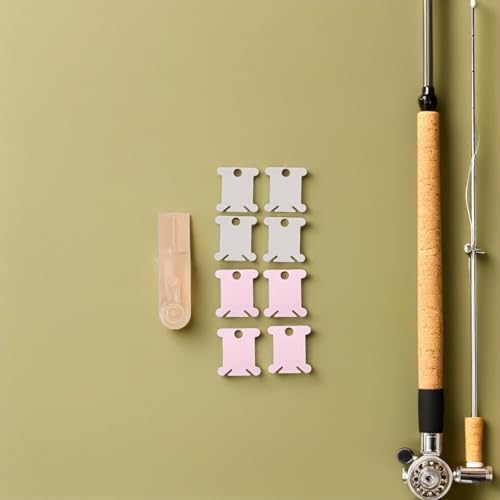 Plastic H-Shaped Embroidery Thread Winding Boards with Organizer Box