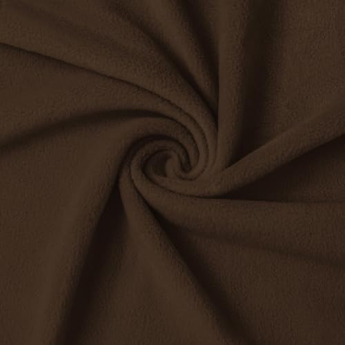 63" Wide Polar Fleece Fabric by the Yard, Heavyweight Polyester