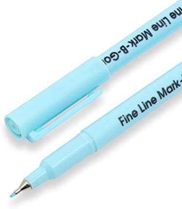 Dritz 700 The Fine Line Marking Pen, Water Erasable, Blue, 1 Count