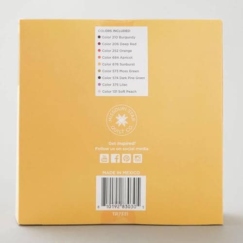 Missouri Star Autumn Wishes Perle Cotton Floss Pack – 9 Vibrant #8
