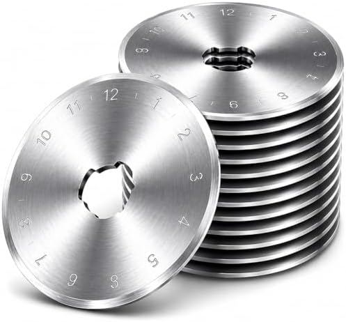 28mm Rotary Cutter Blades 10 Pack SKS-7 Steel