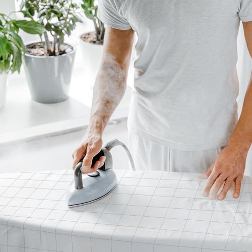 Breling Fusible Interfacing Grid, White, 59 Inch X 5 Yard, Light
