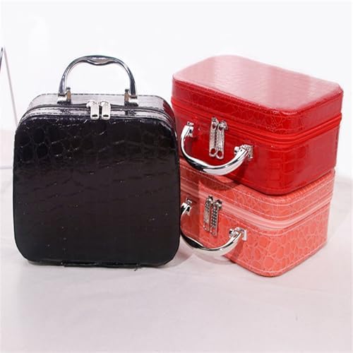 Complete Portable Sewing Kit in Faux Leather Case - Includes Big Eye