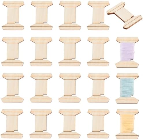 PH PandaHall 20pcs Thread Organizer Bobbin Winder Embroidery Thread