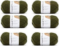 Loops & Threads Charisma Yarn - Multicolor Yarn for Knitting, Crochet