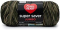 RED HEART Super Saver Jumbo Yarn, Camouflage