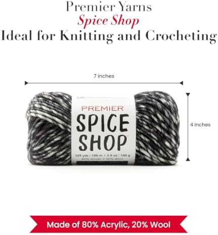 Premier Yarns Spice Shop, Super Bulky Yarn for Crocheting and