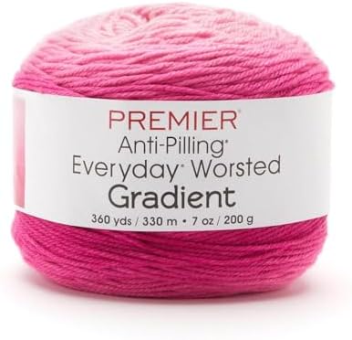 Anti-Pilling Everyday Worsted Gradient 2115-06 Pink Tones