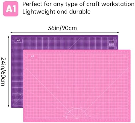 Headley Tools Thickened 24 x 36 Inch Self Healing Sewing Cutting Mat