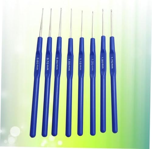 8-Piece Crochet Hook Set, 0.6 to 1.75mm