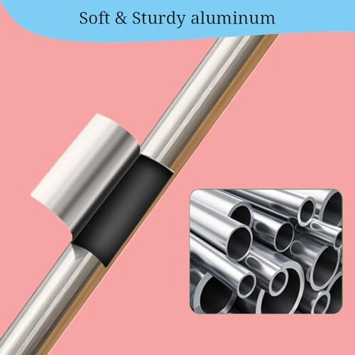 Weabetfu 55pcs Metal Knitting Needle Set,Aluminum Straight Single