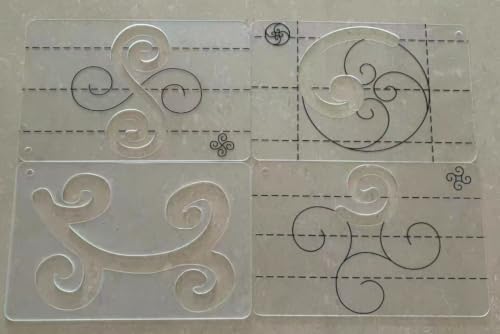 Rectangle Quilting Templates: Acrylic Ruler Set
