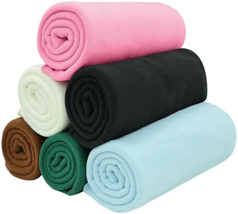 Polar Fleece Fabric by The Yard, 60" x40'' Soft Anti-Pill Fleece, Warm