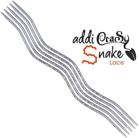 addiCraSy Snake Lace Double Pointed Needles 15cm (6in) - 2.50mm