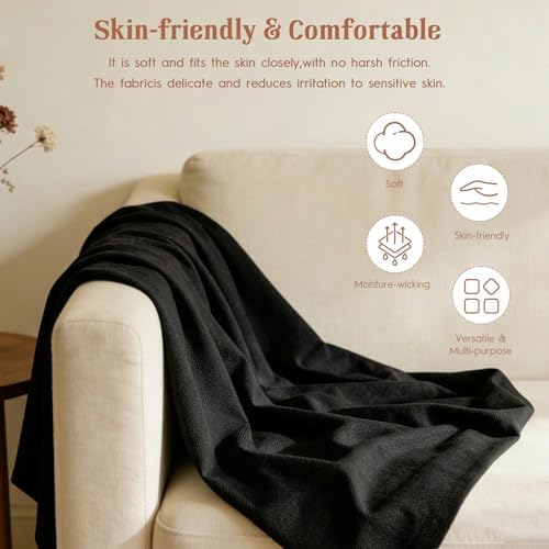 Luminea Black Canvas Fabric by The Yard 7oz Cotton Duck 58 Inch Wide