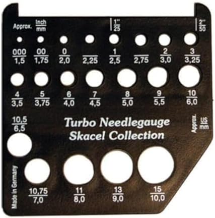 addi Heavy Duty Square Knitting Needle Gauge
