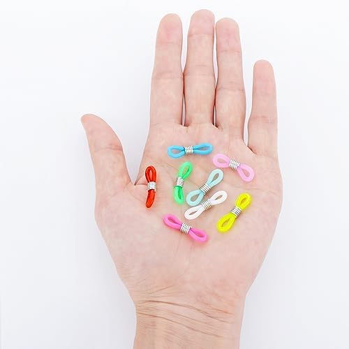 DQITJ 16 Pack Knitting Needle Stopper Hugger Stitch Stopper Minder