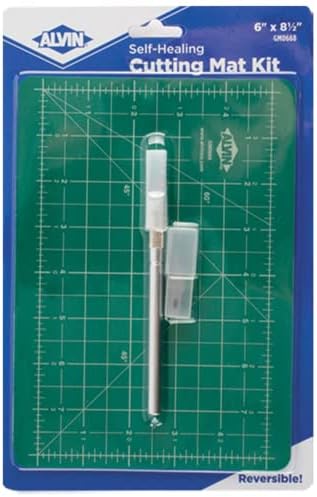 Alvin, Self-Healing Cutting Mat Kit, Double-Sided Mat with Art Knife