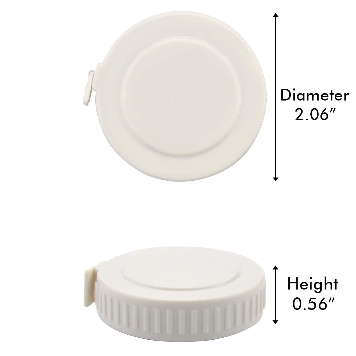 White Measuring for Body,Soft Tape Measure for Body Sewing Fabric