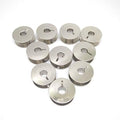 HONEYSEW 15pcs Metal Bobbins for Juki DDL-555, DDL-227, DDL-5530