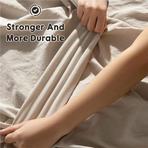 Sewing Supplies 100% Natural Pure Linen Fabric 280cm Wide, Plain Solid