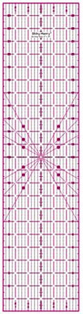 Quilting Ruler 6"x24",Non-Slip Clear Acrylic Sewing Ruler with