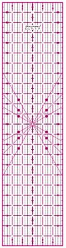 Quilting Ruler 6"x24",Non-Slip Clear Acrylic Sewing Ruler with