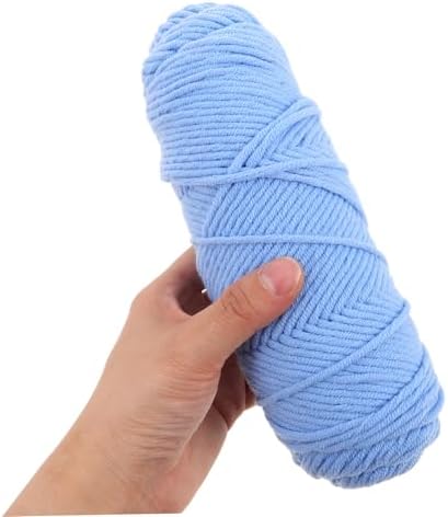 7 Rolls Cotton Yarn for Knitting Crochet 8ply DIY Amigurumi
