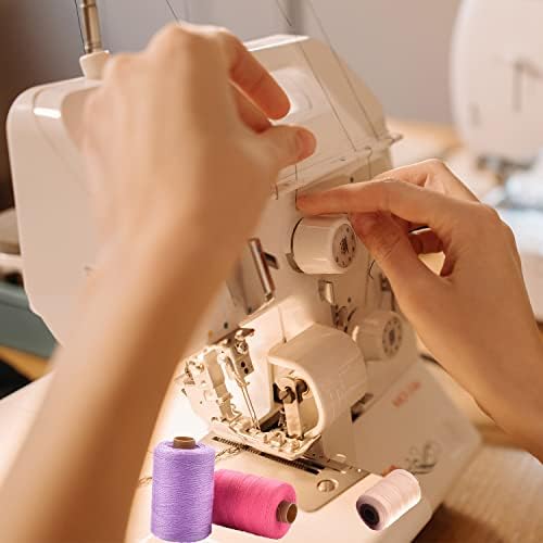 24 Colors Polyester Thread Sewing Thread for Hand Sewing, Quilting and