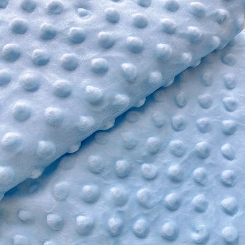 2Yardx62.6 Minky Dot Fabric by The Yard DIY Making Supplies Quilting