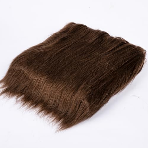 Brown Faux Fur Fabric by The Yard for Crafts 36" X 61" Inch Wide Furry