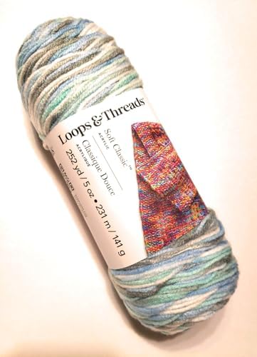 Soft Classic Yarn by Loops & Threads - 252 Yards - Medium (4) - 1