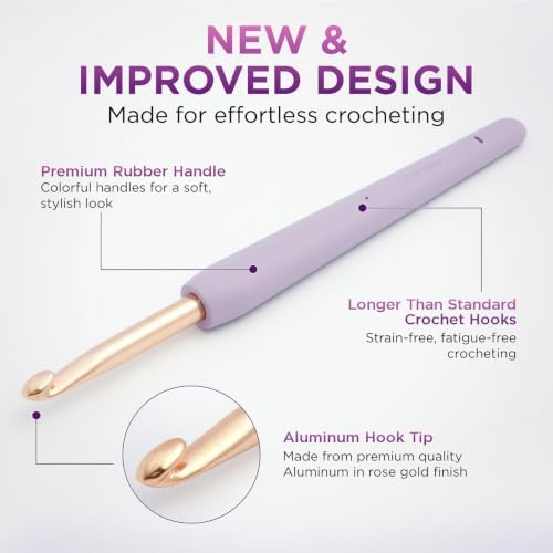 KnitPro Vybe Single-Ended Crochet Hook | 7mm
