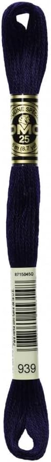 DMC Stranded Cotton Embroidery Thread 939 - per Skein