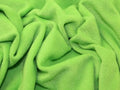 Minerva Crafts Anti Pill Polar Fleece Fabric Lime Green - per Yard