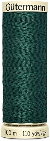 Gutermann 28293 Sew-All Thread 110yd, Ocean Green